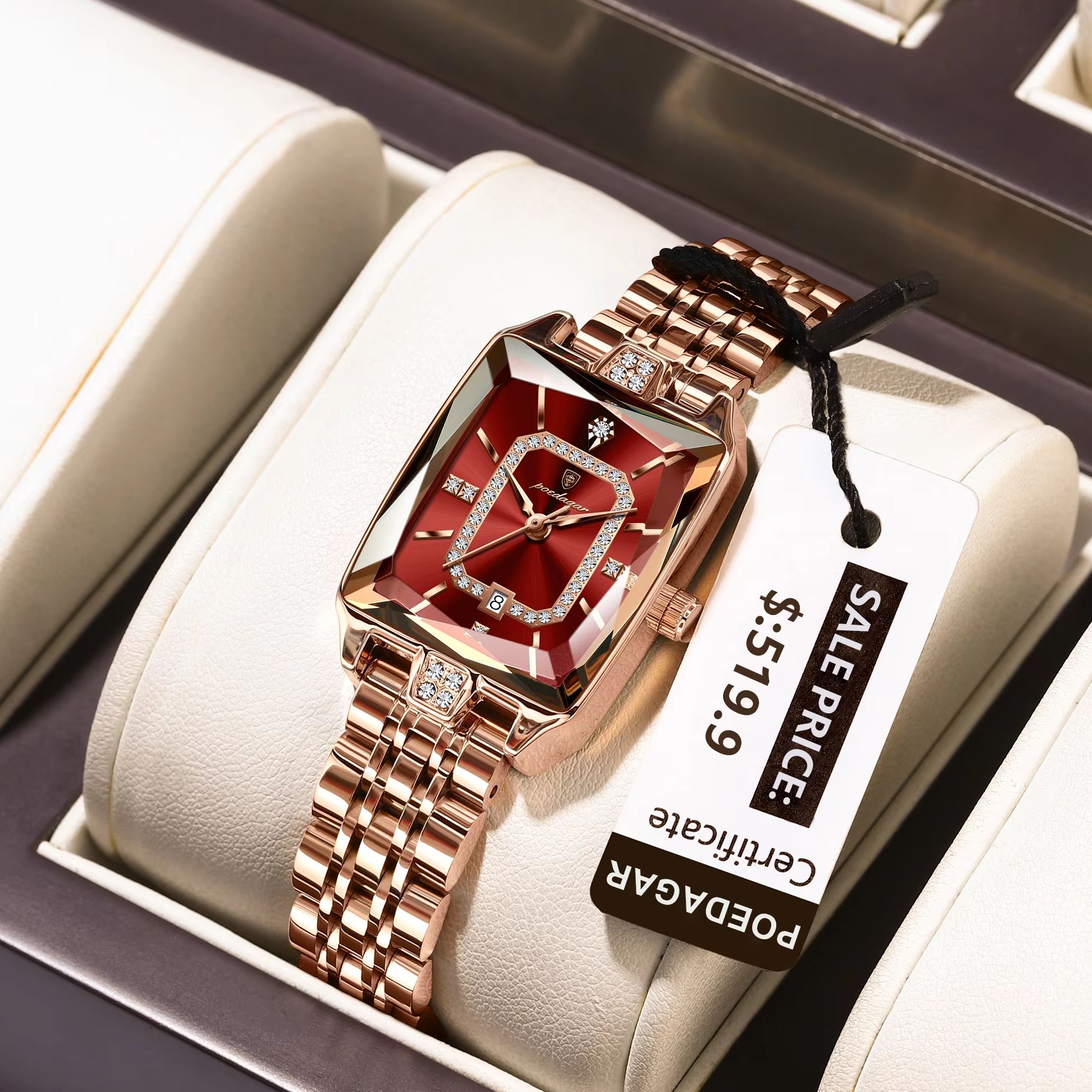 POEDAGAR Fashion Elegant Women - Luxury Watch Lady ulasan dan harga