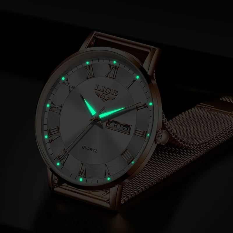 LIGE Fashion Women Watch Top B - Luxury Watch Brand For Women ulasan dan harga
