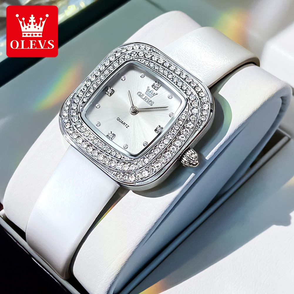 OLEVS 5512 Luxury Elegant Wome - Luxury Watch Leather Strap ulasan dan harga