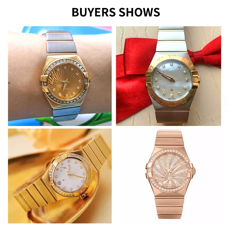 Stainless Steel watch strap fo - Omega Watch Constellation ulasan dan harga
