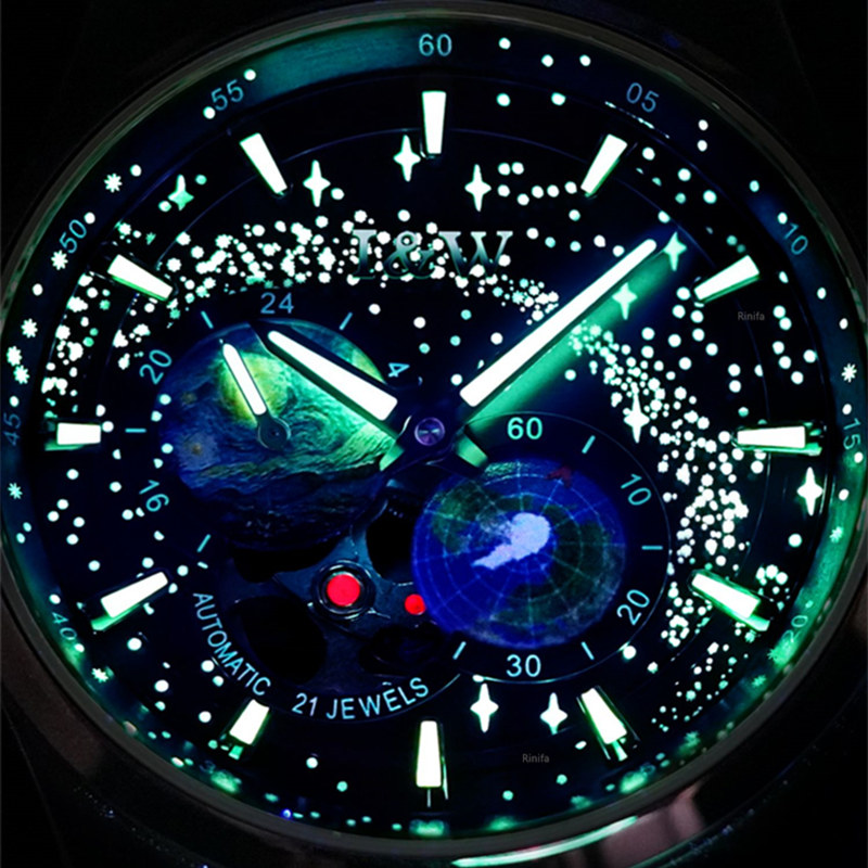 Switzerland I&W Mechanical Wat - Luxury Watch Hd ulasan dan harga