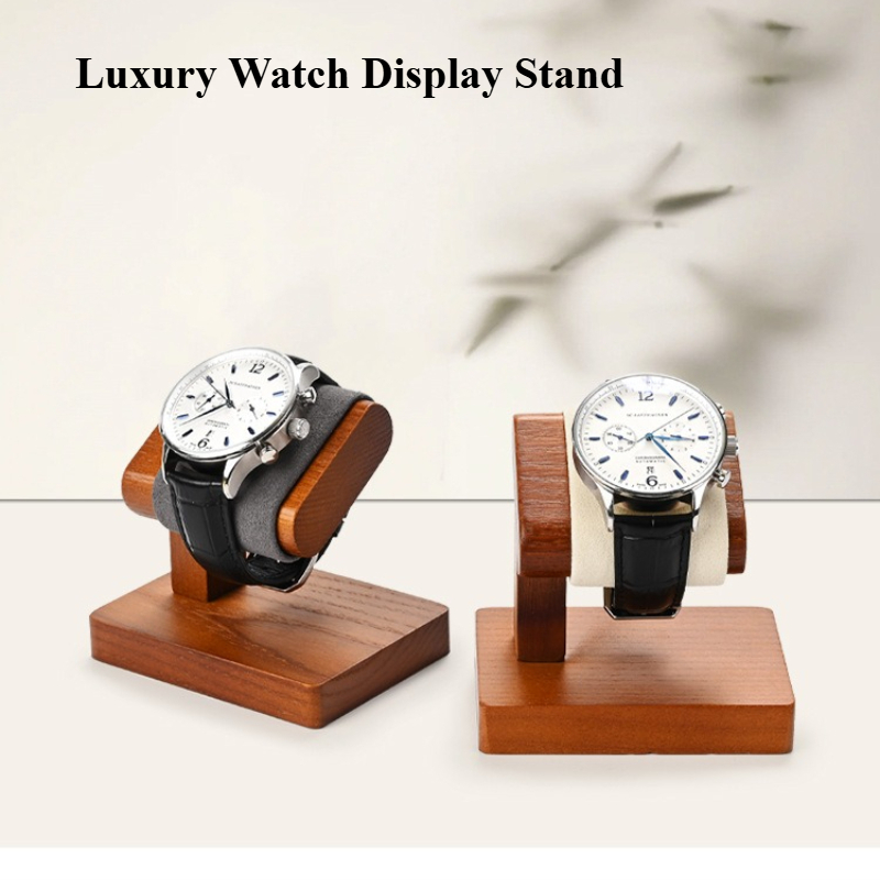 Premium Solid Wood Watch Displ - Luxury Watch Stand ulasan dan harga
