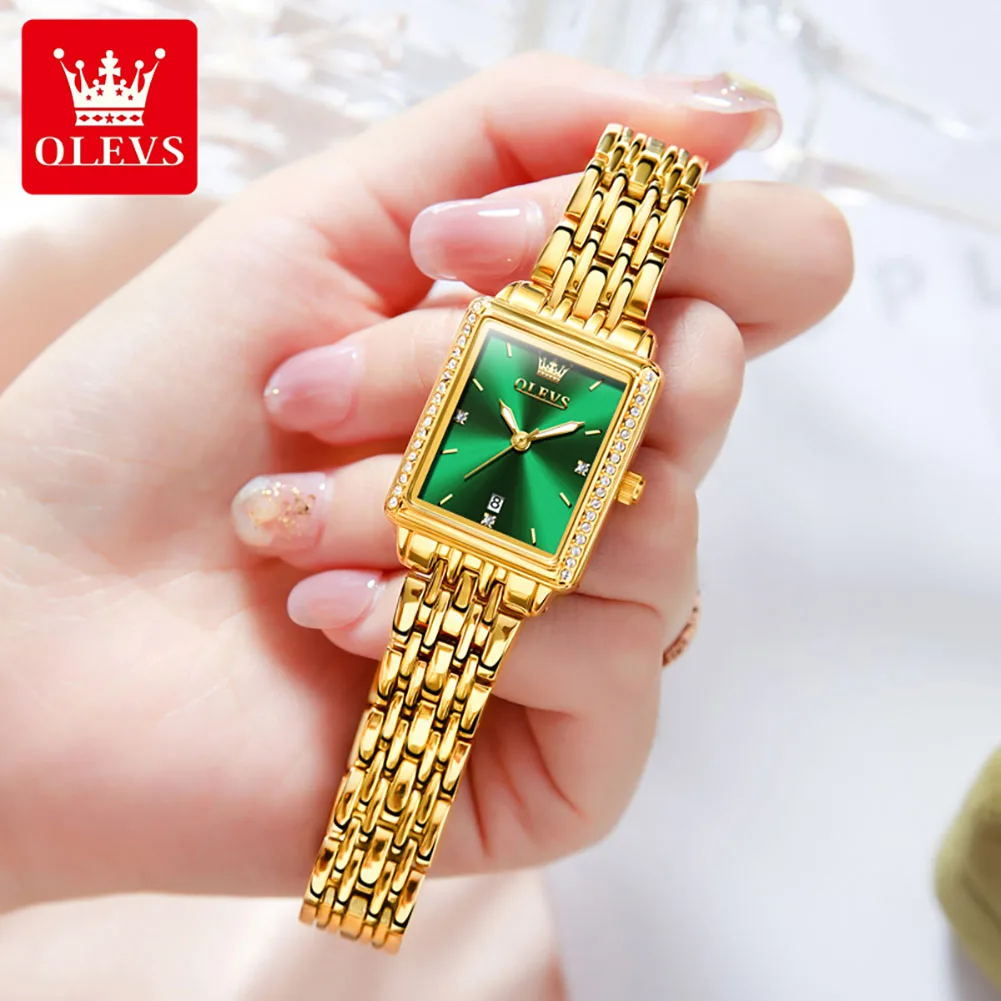 OLEVS 9995 Elegant Quartz Ladi - Luxury Watch Lady ulasan dan harga