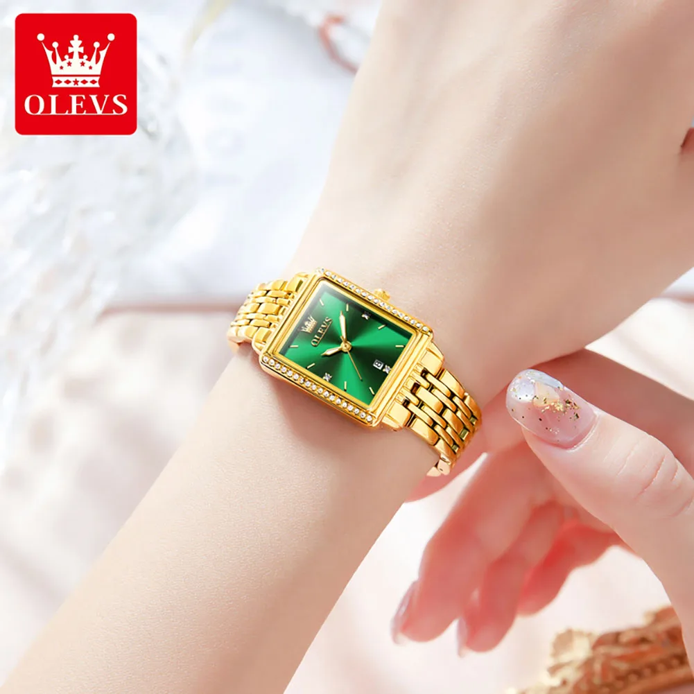 OLEVS 9995 Elegant Quartz Ladi - Luxury Watch Lady ulasan dan harga