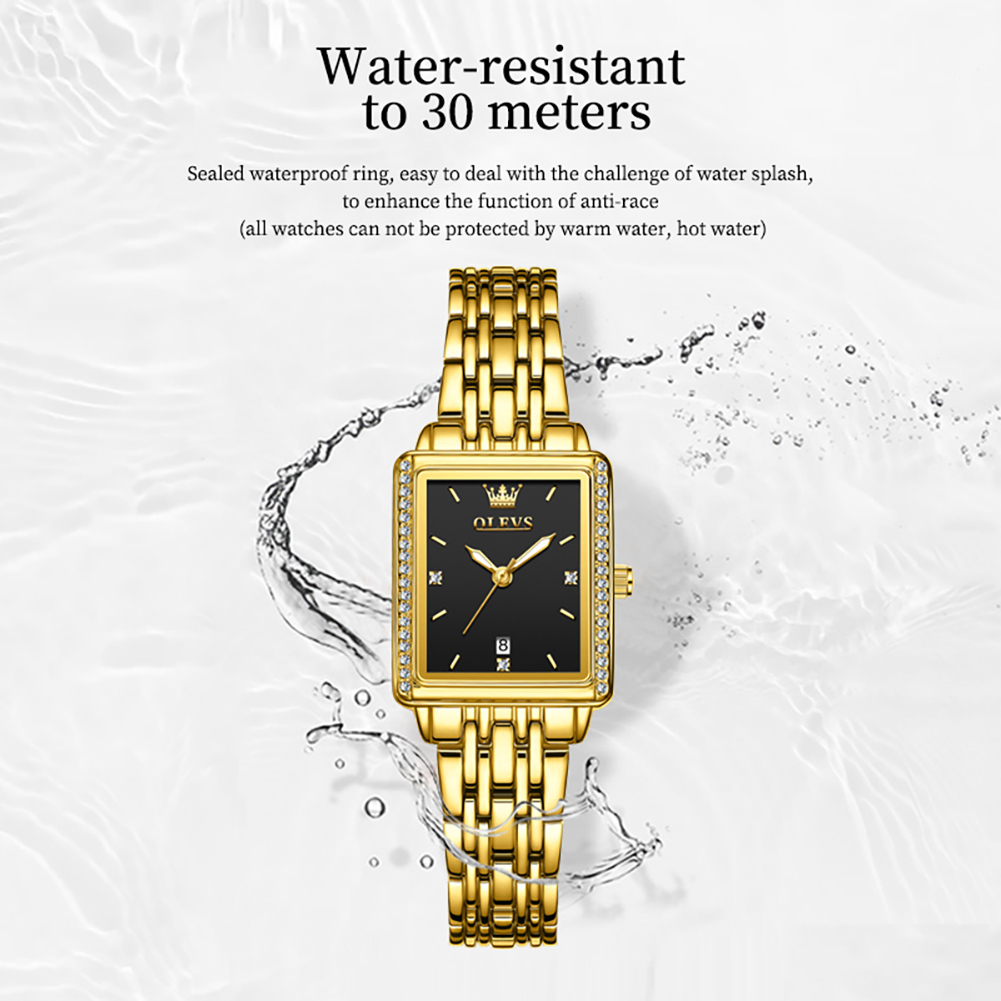 OLEVS 9995 Date Watch for Wome - Luxury Watch Lady ulasan dan harga