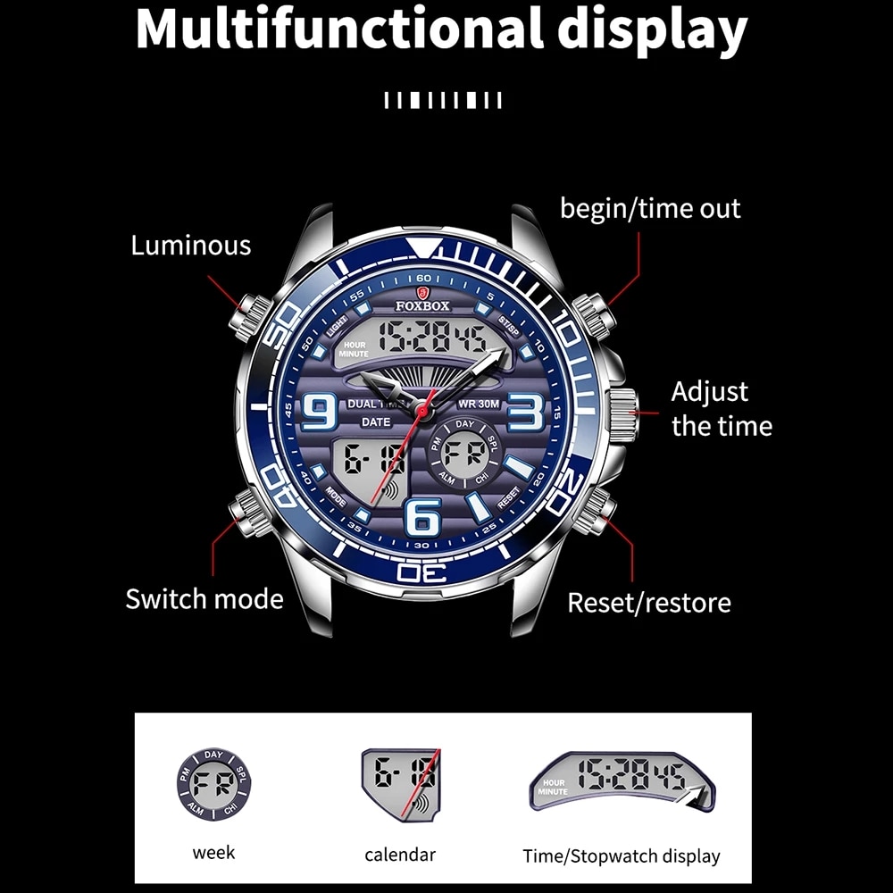 2024 Top Brand Luxury Digital  - Luxury Watch Display Case ulasan dan harga