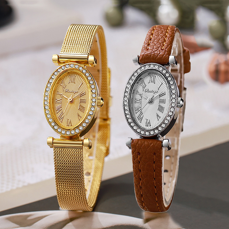 Luxury Watch Women Fashion Ova - Luxury Watch Leather Strap ulasan dan harga