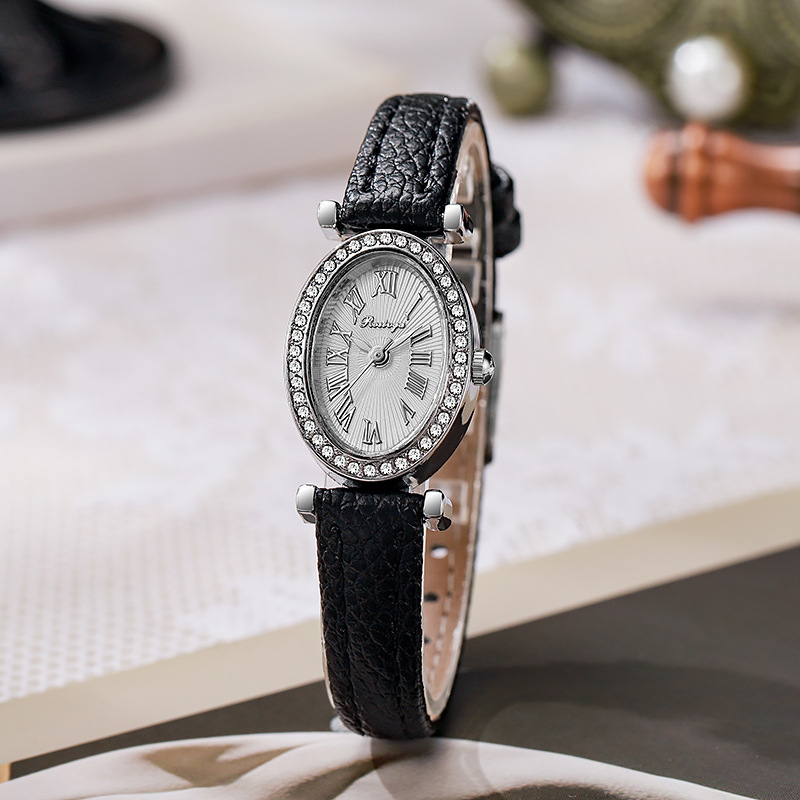 Luxury Watch Women Fashion Ova - Luxury Watch Leather Strap ulasan dan harga