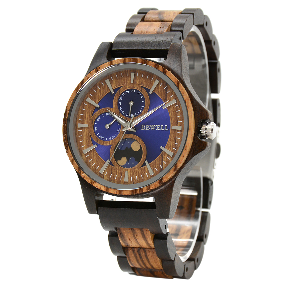 Wooden Watch for Men Husband C - Luxury Watch Engraving ulasan dan harga