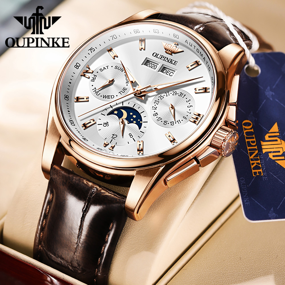 OUPINKE Men's Watches Casual T - Sapphire Crystal Display ulasan dan harga