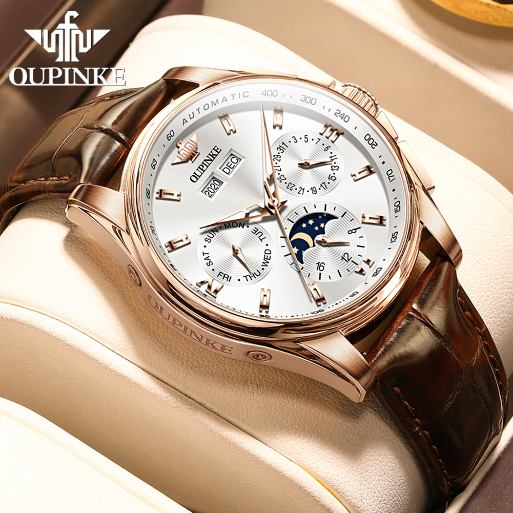 OUPINKE Men's Watches Casual T - Sapphire Crystal Display ulasan dan harga