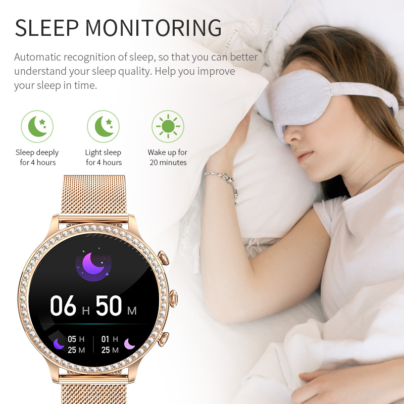 LIGE Fashion Women Diamond Wat - Luxury Watch Hd ulasan dan harga