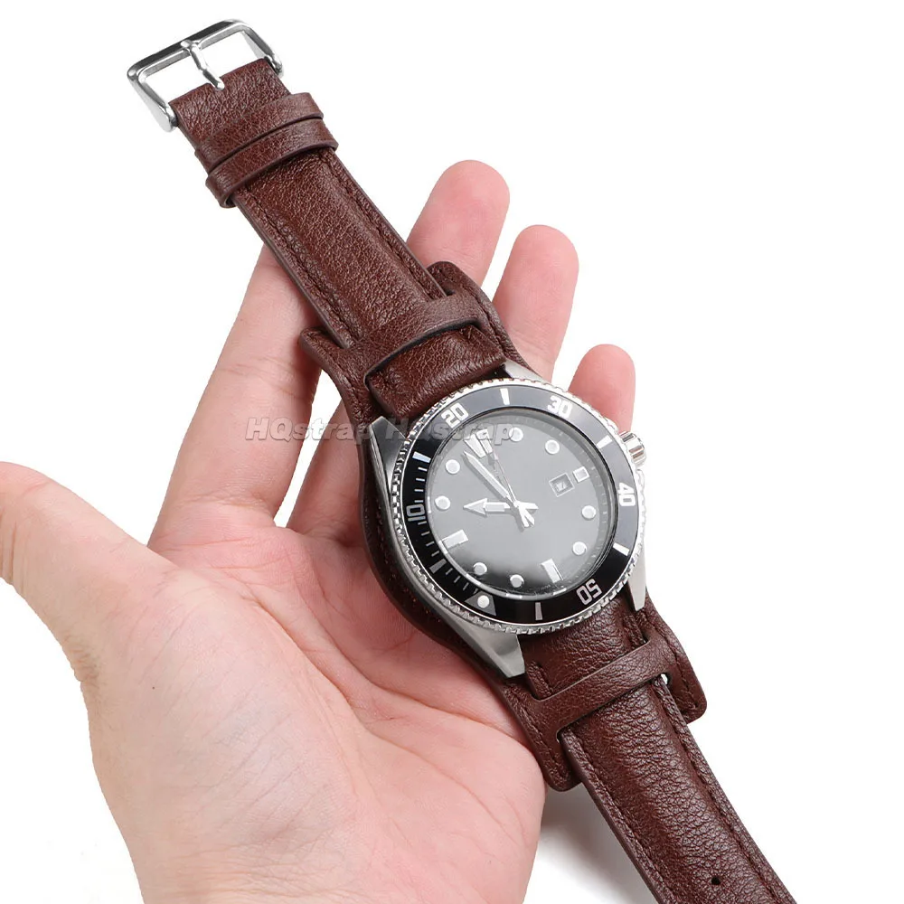 Genuine Leather Watch Band for - Omega Watch Speedmaster ulasan dan harga