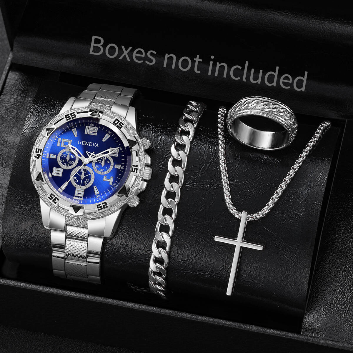 4PCS/Set Fashion Men Business  - Luxury Watch Organizer ulasan dan harga