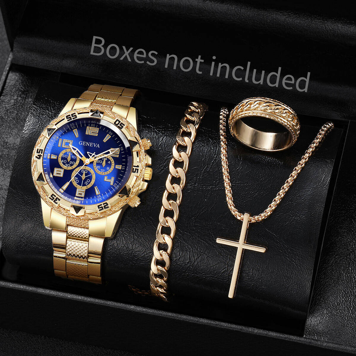 4PCS/Set Fashion Men Business  - Luxury Watch Organizer ulasan dan harga
