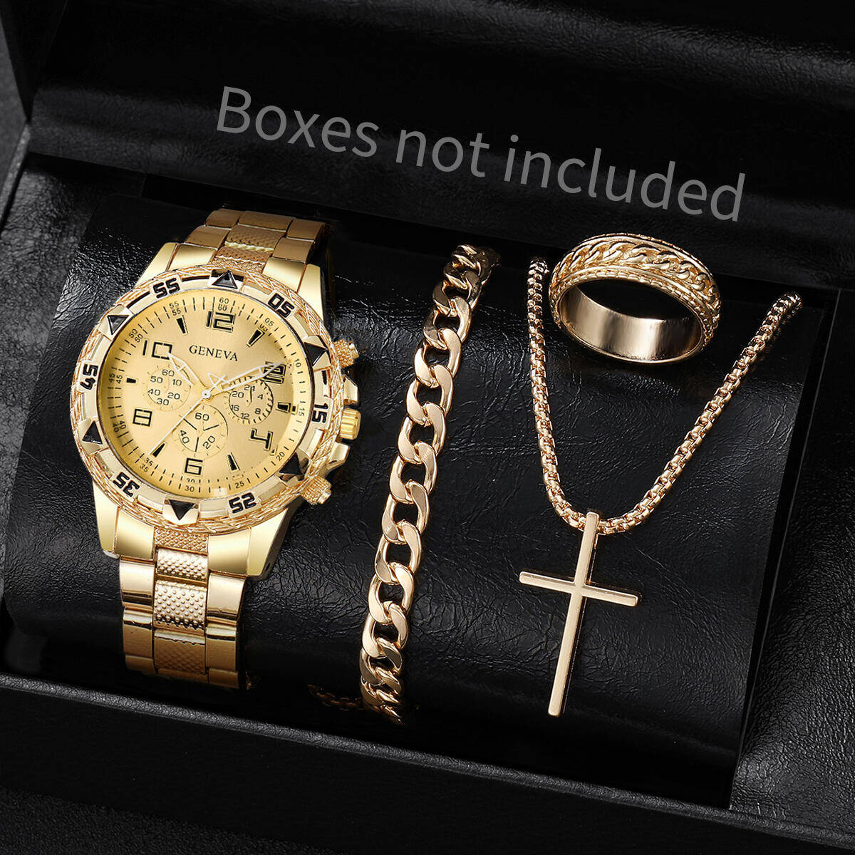 4PCS/Set Fashion Men Business  - Luxury Watch Organizer ulasan dan harga