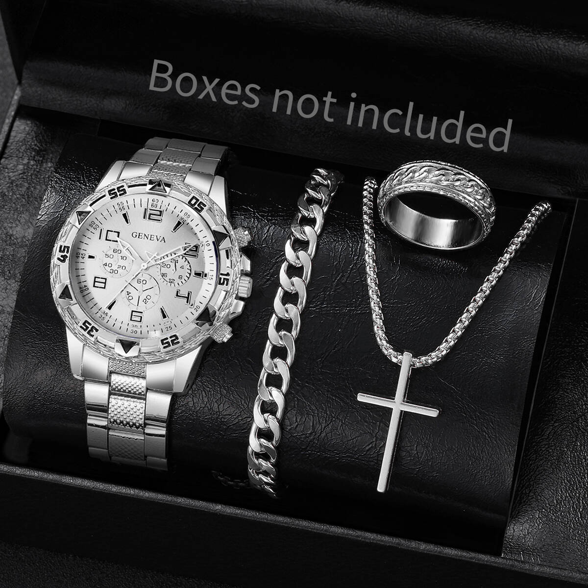 4PCS/Set Fashion Men Business  - Luxury Watch Organizer ulasan dan harga