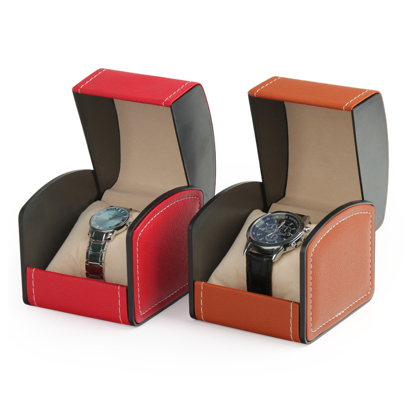 PU Leather Watch Box Display C - Luxury Watch Stand ulasan dan harga