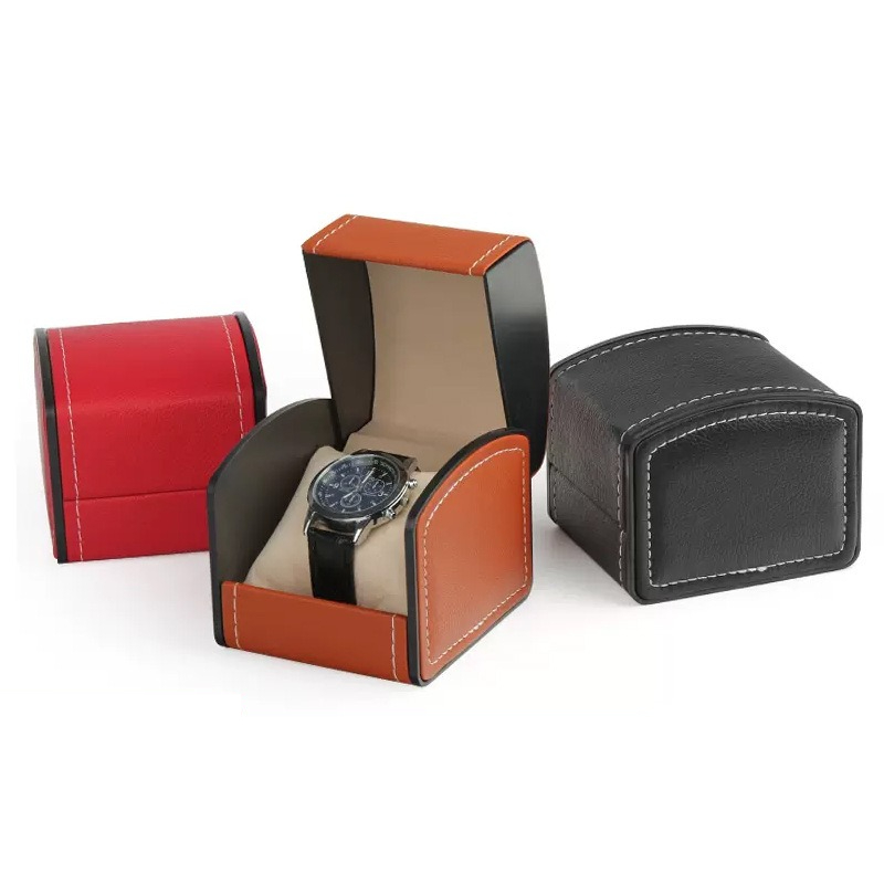 PU Leather Watch Box Display C - Luxury Watch Stand ulasan dan harga