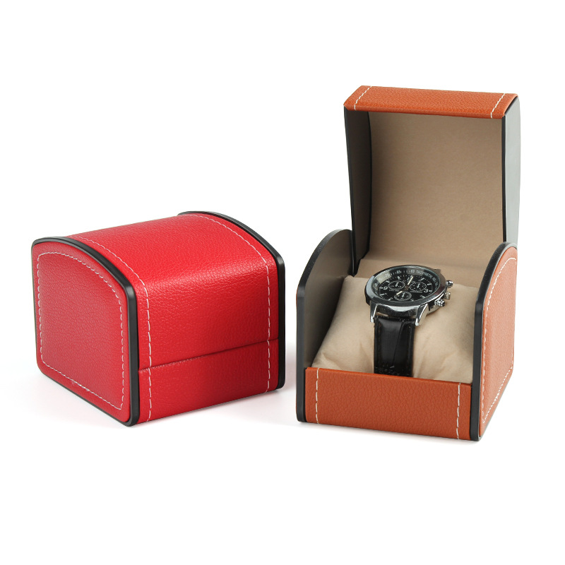 PU Leather Watch Box Display C - Luxury Watch Stand ulasan dan harga