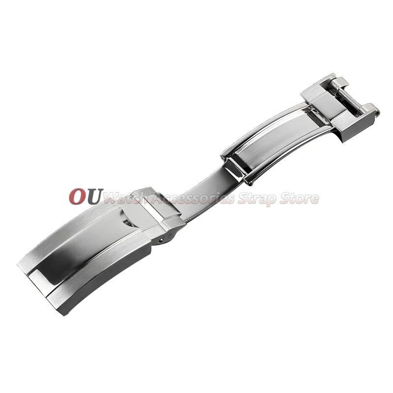 9mmx16mm Stainless Steel Deplo - Luxury Watch Leather ulasan dan harga