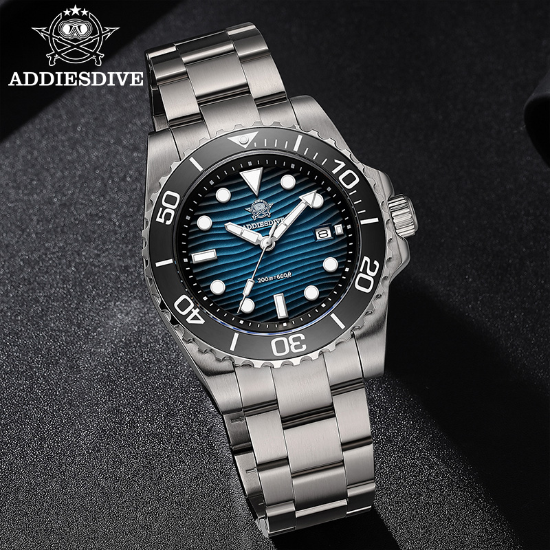 ADDIESDIVE Men's 2115 Quartz W - Luxury Watch Dial ulasan dan harga