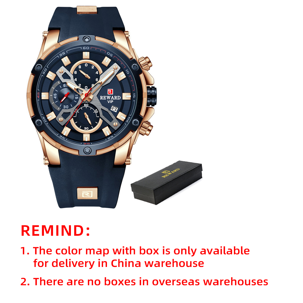 2023 New REWARD Mens Watches B - Luxury Watch Zone ulasan dan harga