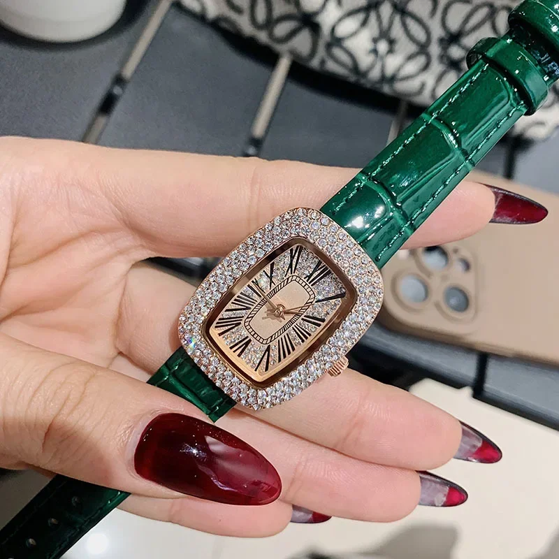 Trendy and fashionable women's - Luxury Watch Leather Strap ulasan dan harga
