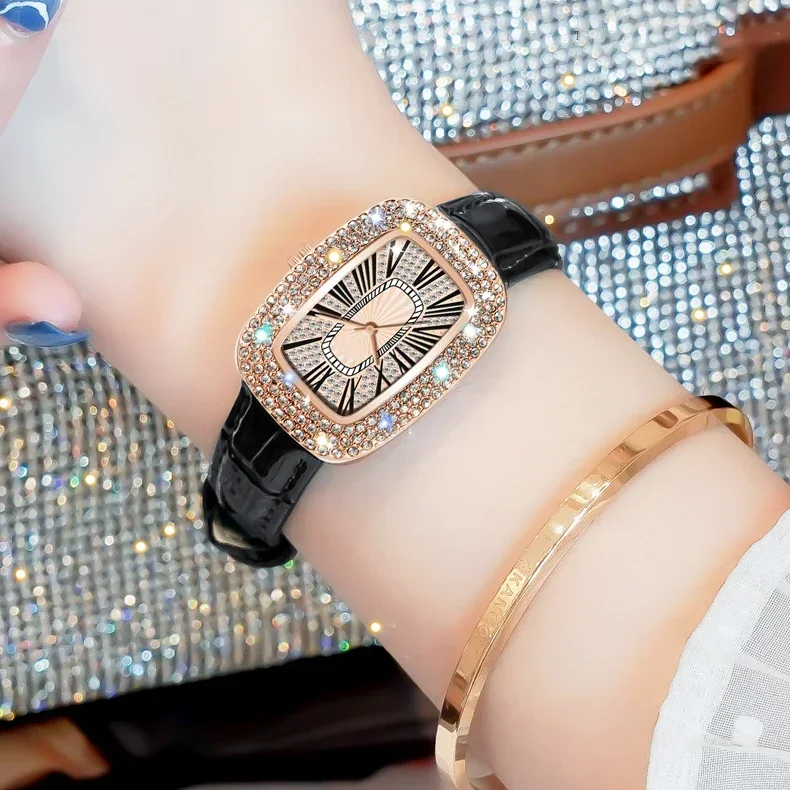 Trendy and fashionable women's - Luxury Watch Leather Strap ulasan dan harga
